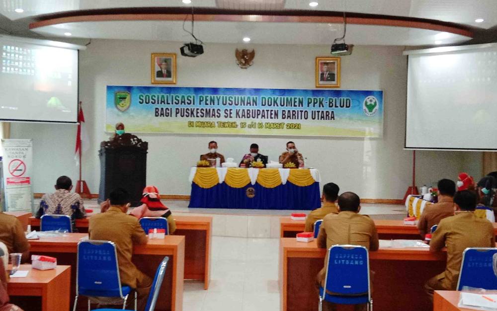 Pemegang Program UKM Puskesmas Diberi Sosialisasi Penyusunan Dokumen PPK - BLUD