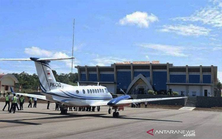Jokowi Akan Resmikan Bandara Haji Muhammad Sidik Muara  Teweh 18 Maret
