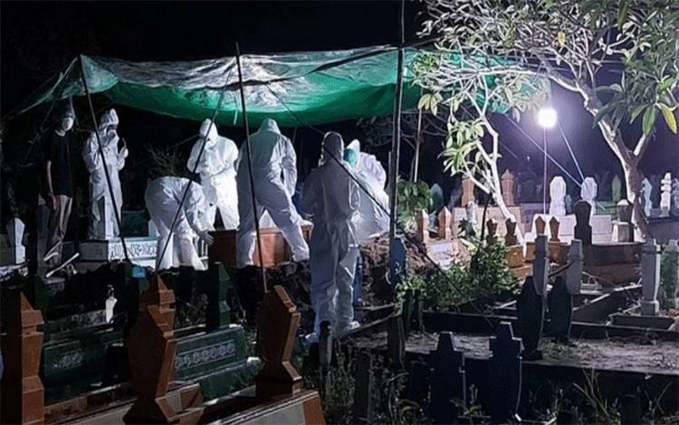 Jumlah Pasien Covid-19 Kobar Meninggal Dunia Mencapai 50 Orang
