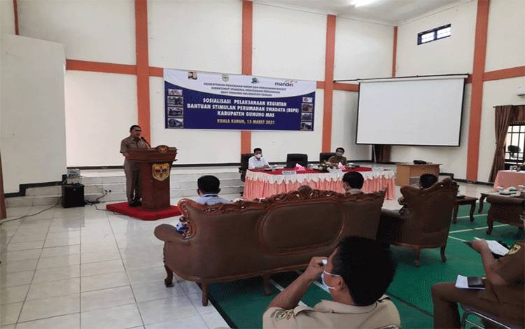 75 Unit RTLH di Kabupaten Gunung Mas Terima Bantuan