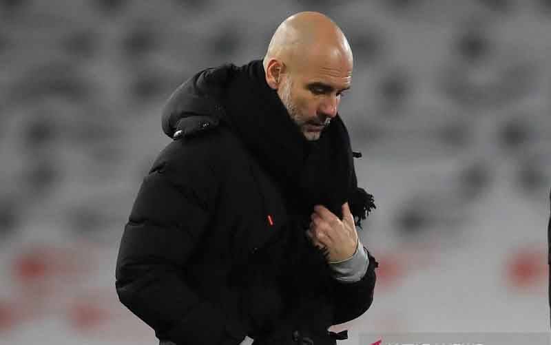 Guardiola Sebut Tak Realistis Bicarakan Peluang Caturgelar City