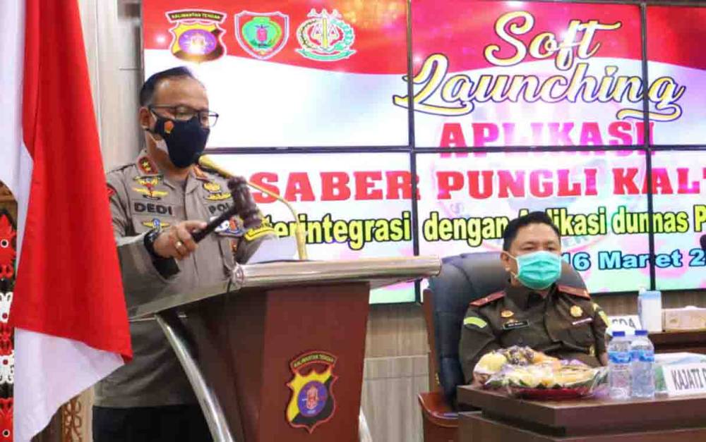 Polda Kalteng Akan Luncurkan Aplikasi Saber Pungli