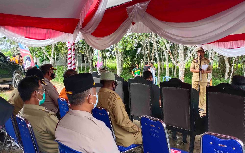 Bupati Sukamara Tegaskan Jangan Membakar Lahan Gambut