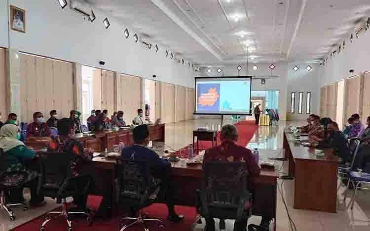 Pemkab Sukamara Audinesi Percepatan Penyaluran DAK Fisik dan DD 2021