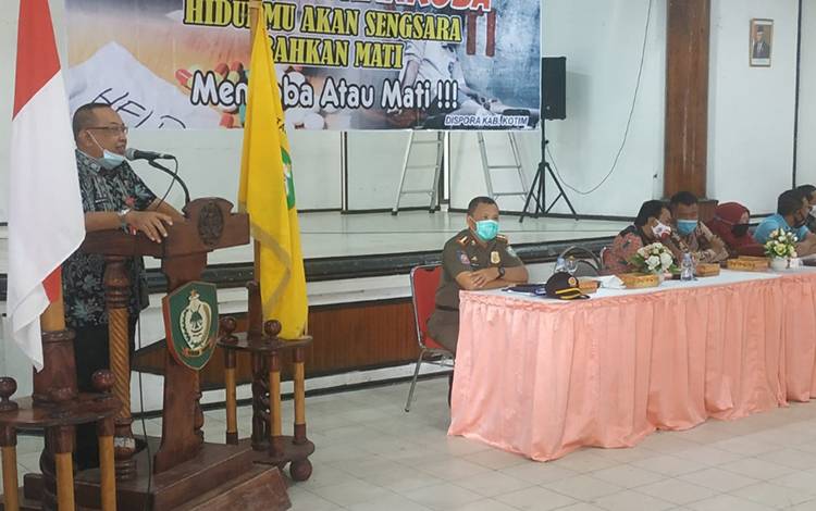 BNNK Diharapkan Segera Terbentuk di Kotim Demi Memberantas Narkoba