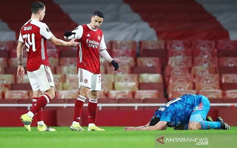 Arsenal Lanjut ke Perempat Final Walau Kalah di Leg Kedua