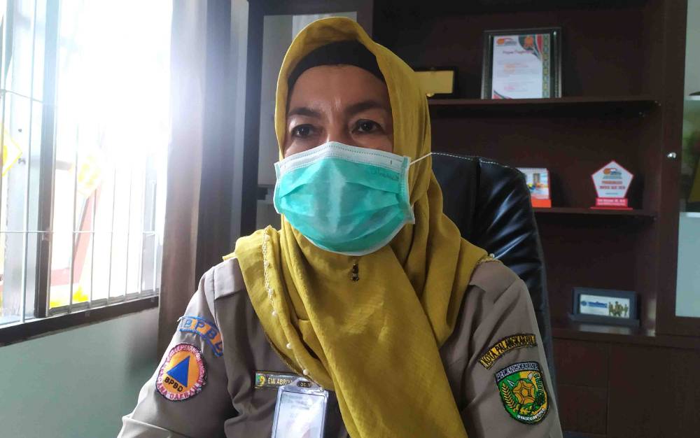 Ketua Harian Satgas Covid-19 Kota Palangka Raya, Emi Abriyani.