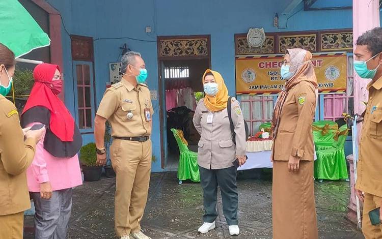Sekda Palangka Raya Instruksikan Camat dan Lurah Tingkatkan Pengawasan Protokol Kesehatan