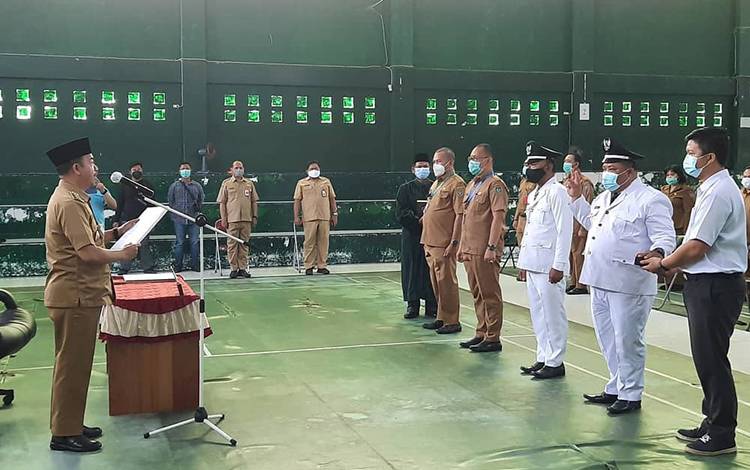 Bupati Seruyan Harapkan Seluruh Pejabat Berikan Pelayanan Terbaik