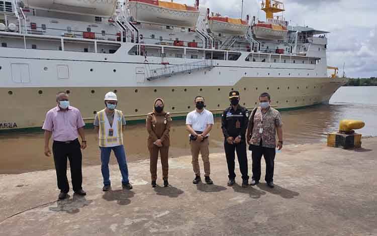 Kunjungi Pelni Sampit, Ini Harapan Wakil Bupati Seruyan