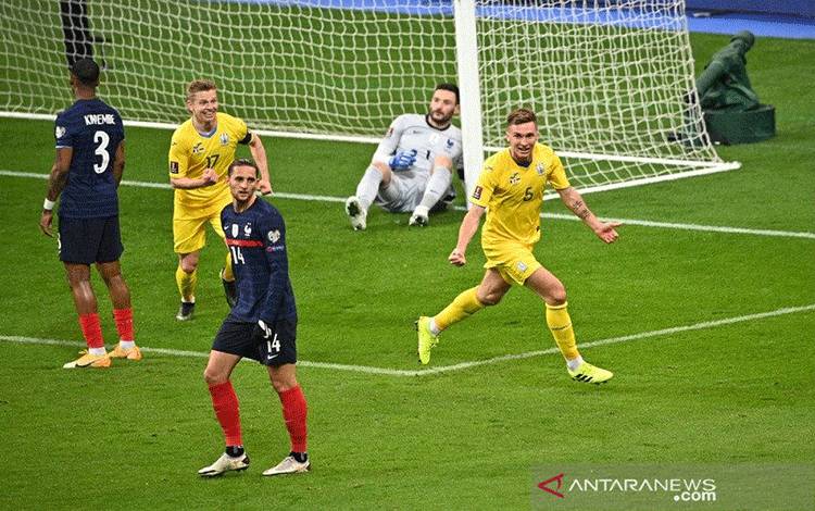 Pencetak Gol Ukraina ke Gawang Prancis Akui Dinaungi Keberuntungan