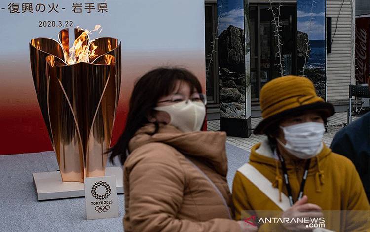 Kirab Obor Olimpiade Tokyo Dimulai