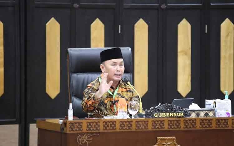 Gubernur Kalteng Harap PPKM Mikro Mampu Tekan Penyebaran Covid-19