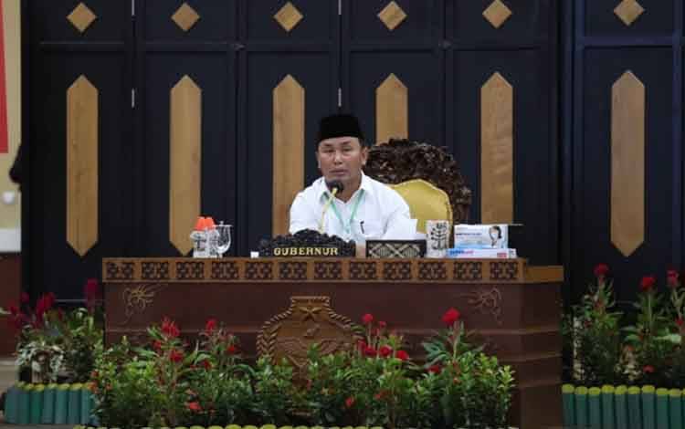 Gubernur Kalteng Jelaskan Langkah Strategis Selama PPKM Mikro