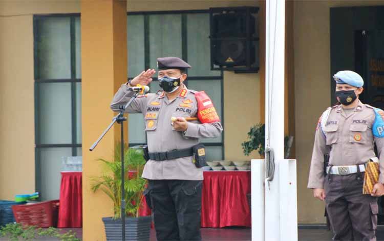 Kabagops dan 4 Kapolsek Jajaran Polresta Palangka Raya Berganti
