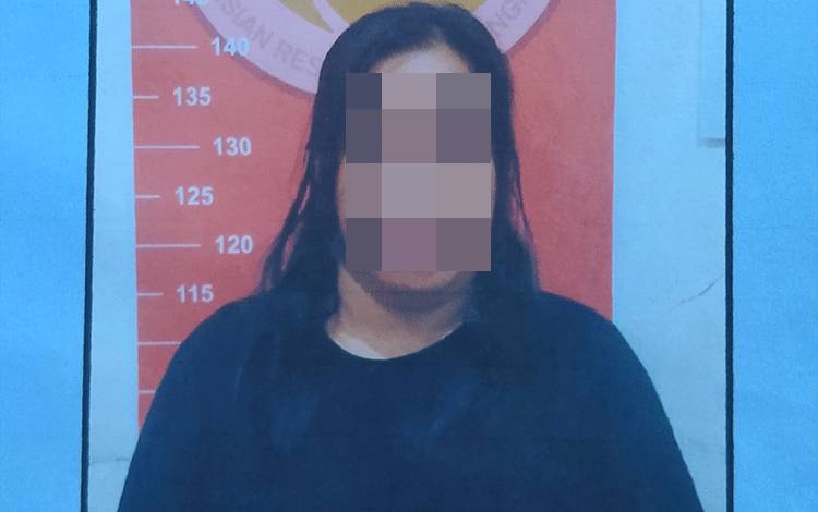 Dahliani alias Udah tersangka kasus sabu.