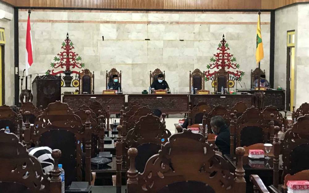 DPRD Kapuas Gelar Rapat Paripurna Penyampaian LKPj Bupati Tahun 2020