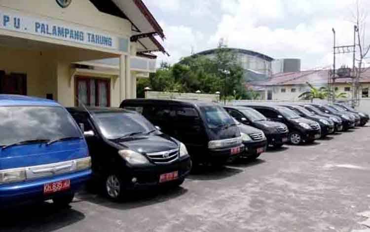 Kendaraan dinas di Kota Palangka Raya