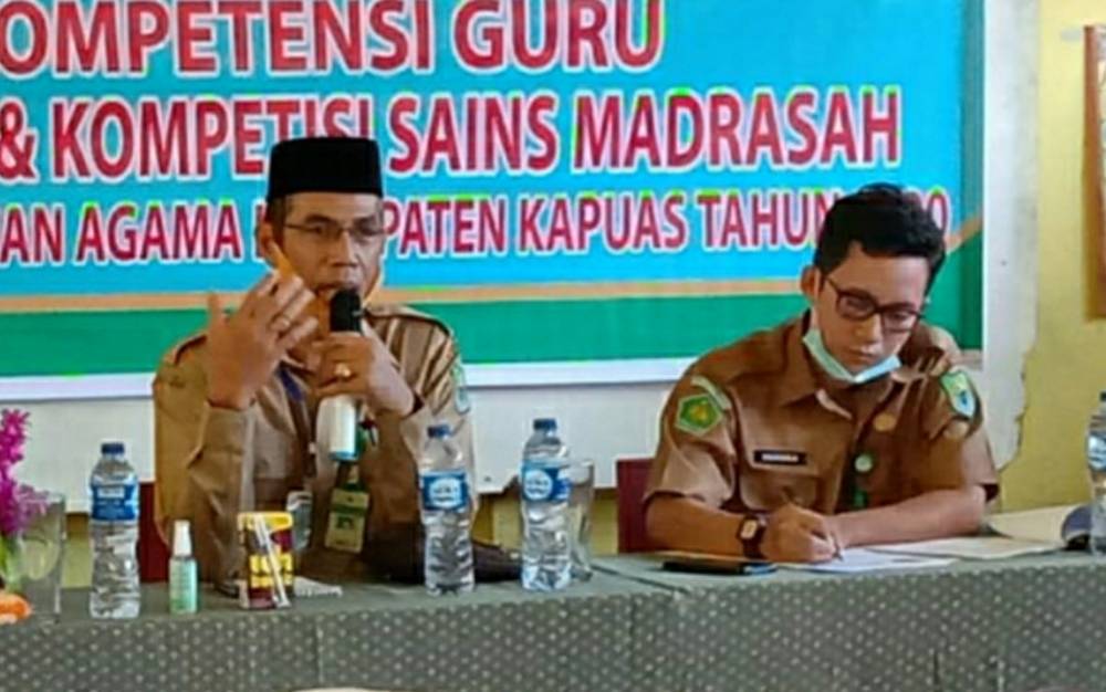 Begini Tata Cara Pelaksanaan Ujian Madrasah di Kapuas Selama Pandemi Covid-19