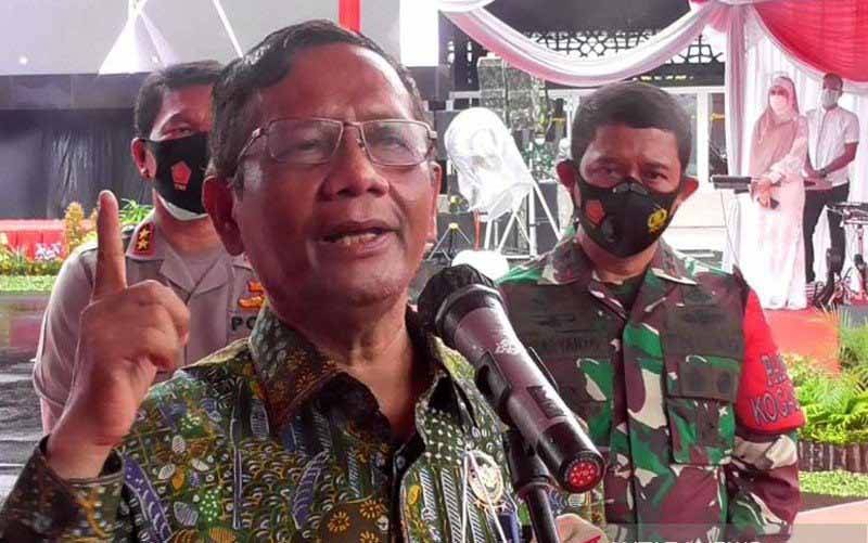 Mahfud MD: Diskresi Pemerintah bukan Kerumunan Usai Kepulangan Rizieq