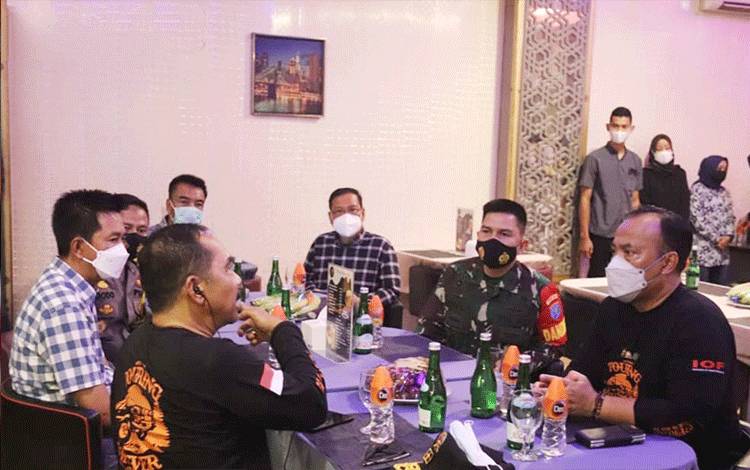 Kapolda Kalteng dan Danrem 102/Panju Panjung Berkunjung ke Barito Utara Jelang Kedatangan Wapres