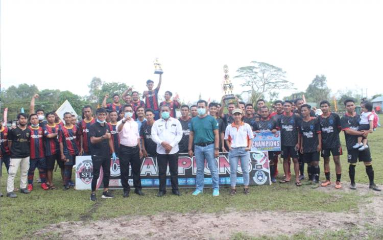 Sampit Football LEGENs (SFL) sukses gelar turnamen sepak bola di Kabupaten Kotawaringin Timur.?