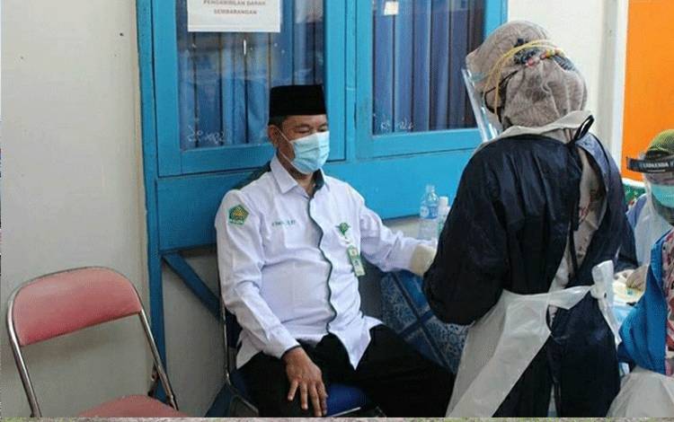 Pegawai Kemenag Kapuas Siap Terima Vaksinasi Covid-19