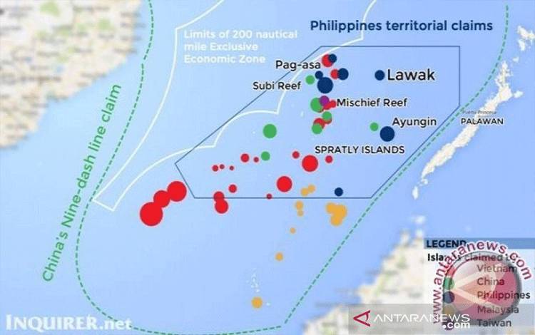 Filipina Kirim Pesawat Tempur Terbangi Kapal-Kapal China di Laut China Selatan