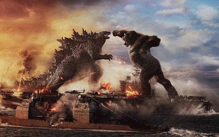 "Godzilla vs Kong" Jadi Film Berpenghasilan Terbaik Selama Pandemi