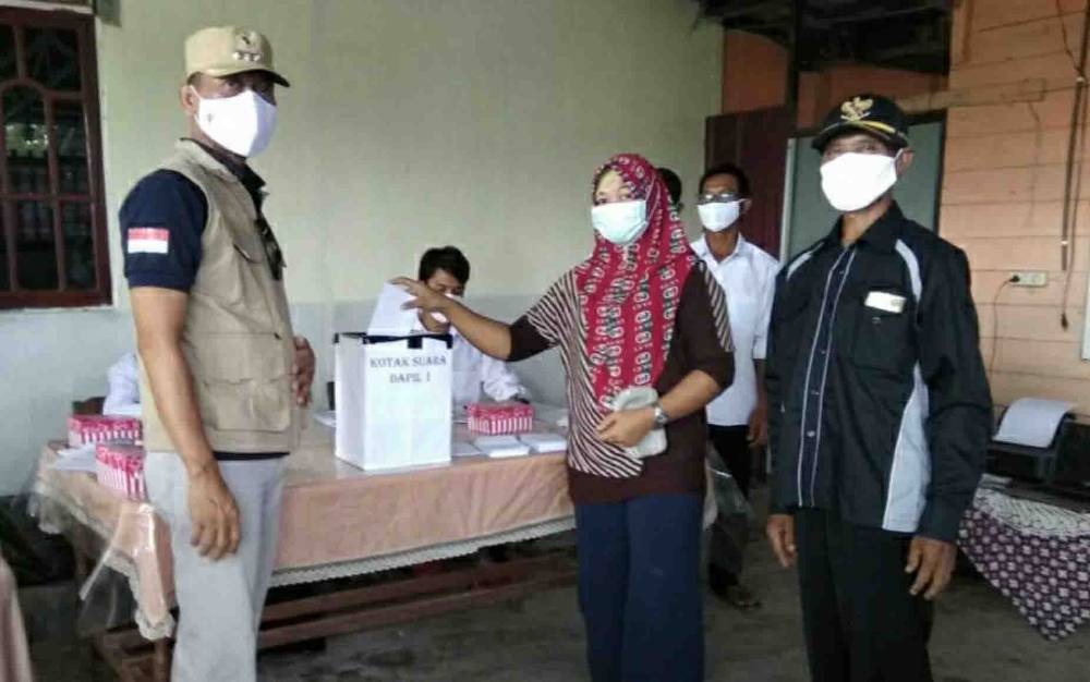 Ini Pesan Camat Tamban Catur Dalam Pemilihan BPD Sidomulyo