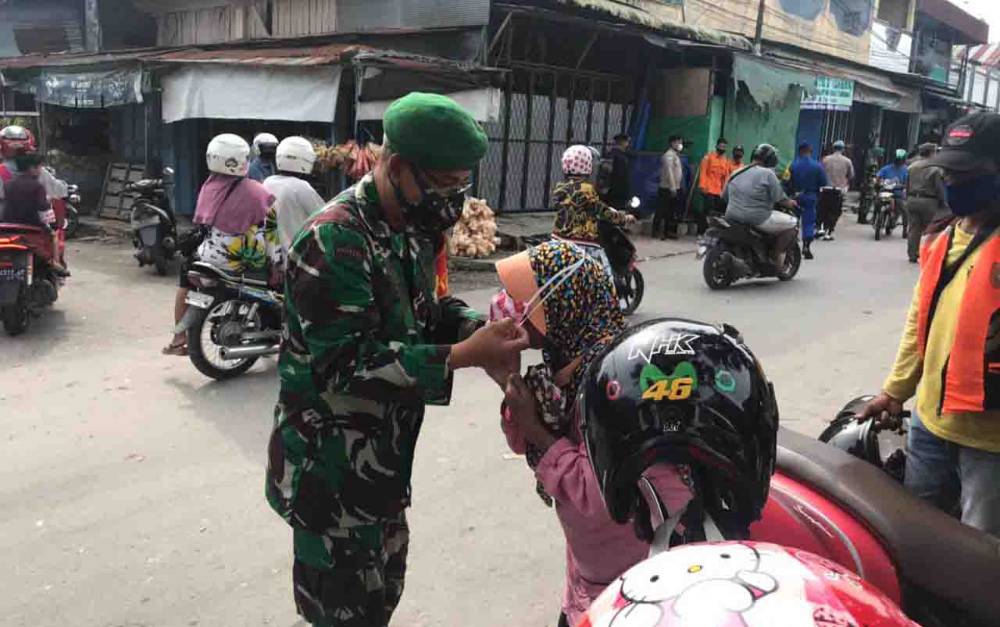 Ini Kasdim Pangkalan Bun Ajak Warga Patuhi Protokol Kesehatan