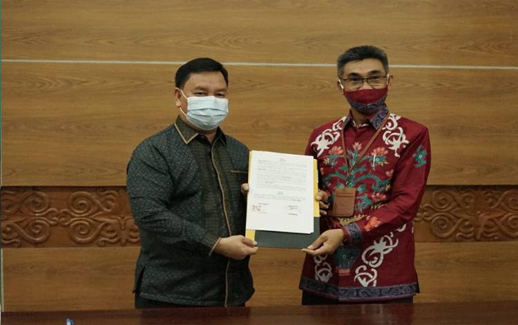 Bupati Kotim Lakukan Nota Kesepahaman dengan UMP