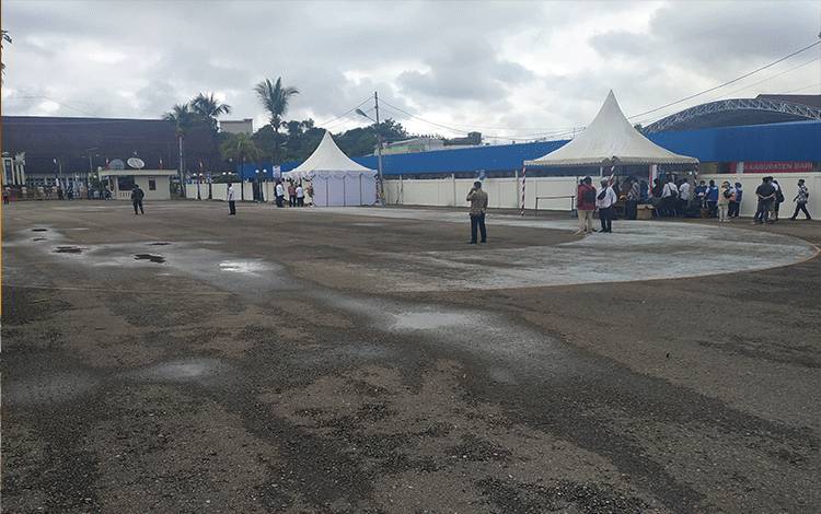 Ribuan Personel Amankan Kunjungan Wapres di Muara Teweh