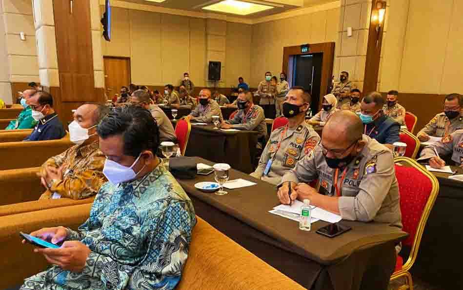 Puluhan Personel Polda Kalteng Ikuti Pembekalan dan Pelatihan Prapurnatugas