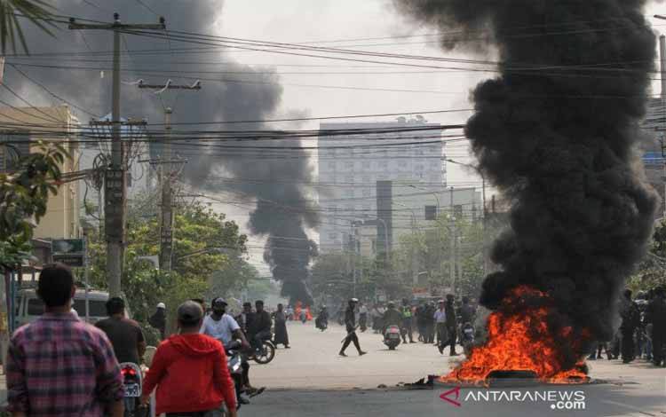 Korban Tewas dalam Unjuk Rasa Myanmar Lampaui 500 Jiwa