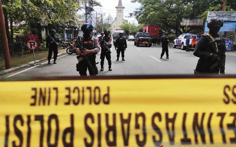 Densus Kembali Amankan Satu Terduga Teroris di Makassar