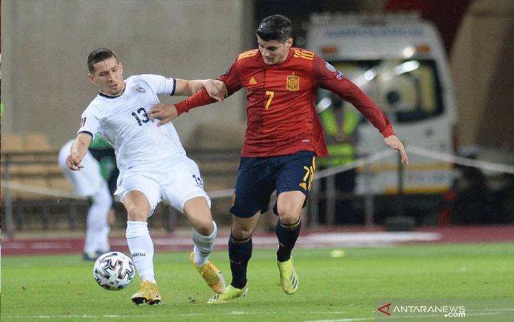 Spanyol Puncaki Grup B Setelah Tekuk Kosovo 3-1