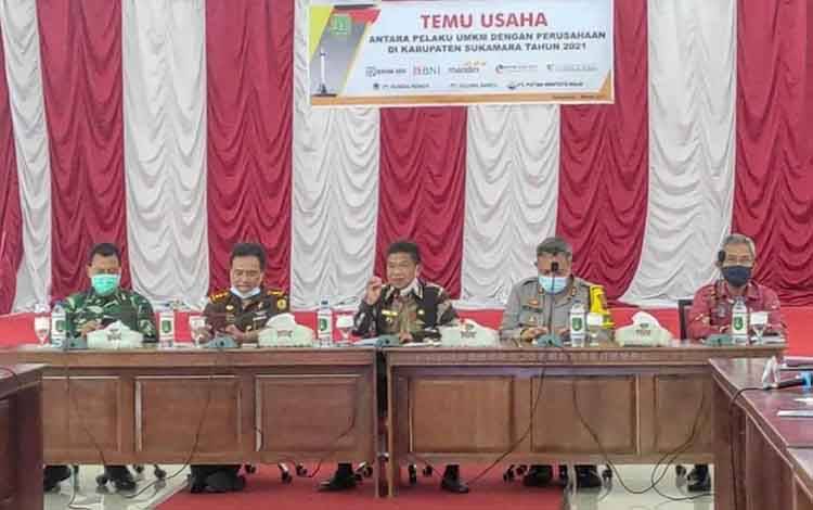 Pemkab Sukamara Dorong Pemberdayaan UMKM