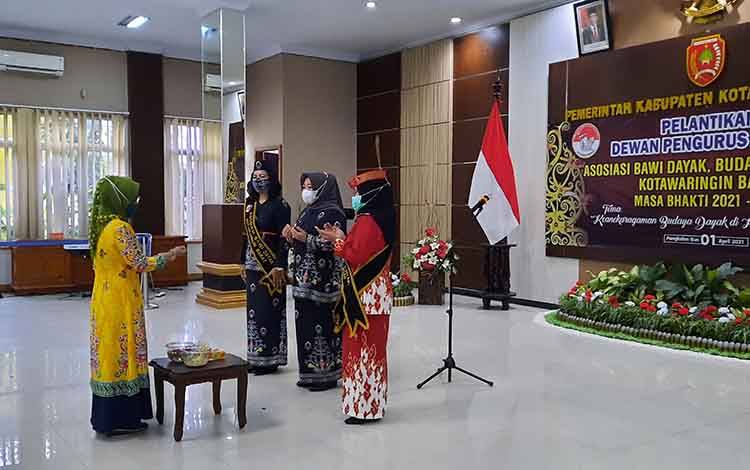 Dewan Pengurus Asbadata Kobar Periode 2021 - 2026 Dilantik