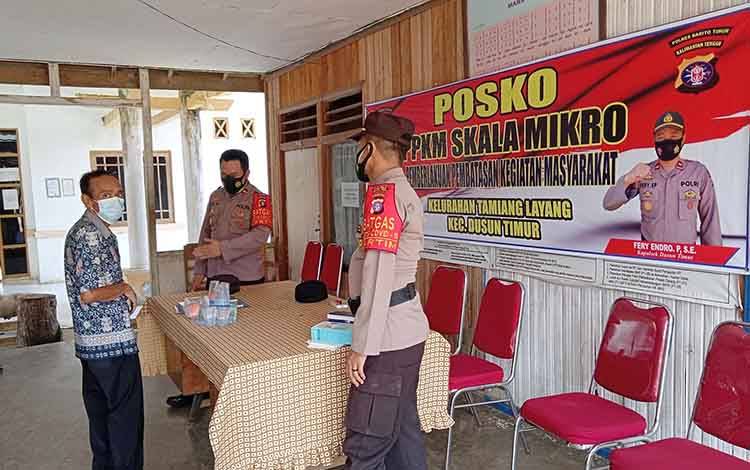 ILUSTRASI - Posko PPKM