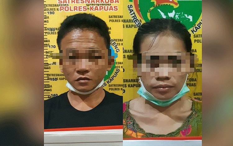 Polisi Bekuk Dua Budak Sabu di Mantangai