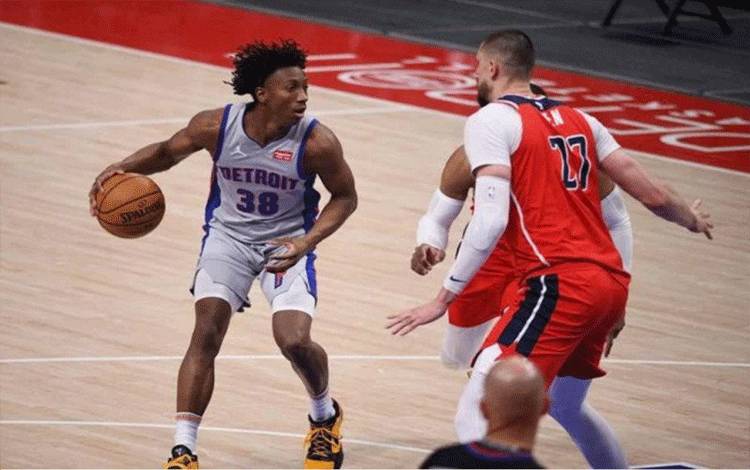 31 Poin Josh Jackson Bantu Pistons atasi Wizards