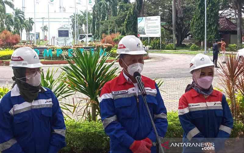 Menteri ESDM Pastikan Api Kilang Pertamina Balongan Telah Padam