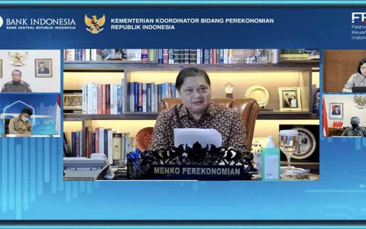 Menko Airlangga Paparkan 4 Pilar Strategi Ekonomi Digital
