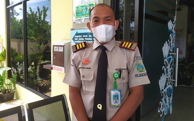 Penanggung Jawab Vaksinasi Covid di Kota Palangka Raya, Radian Nur.