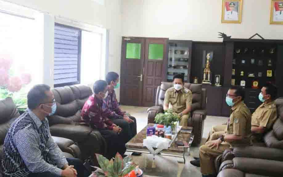 Bupati Barito Utara Terima Audiensi Kepala Kanwil DJPb Provinsi Kalteng