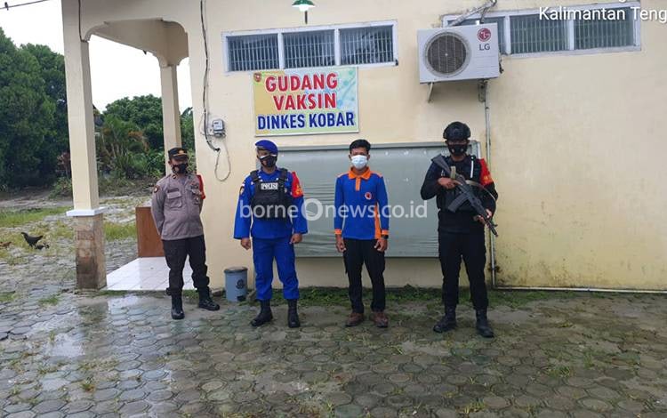 Gudang Penyimpanan Vaksin Covid-19 di Kobar Terus Dijaga