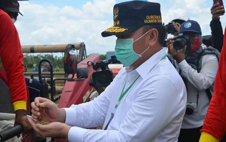 Gubernur Kalteng Minta Sosialisasi dan Pengawasan Protokol Kesehatan Harus Terus Digencarkan