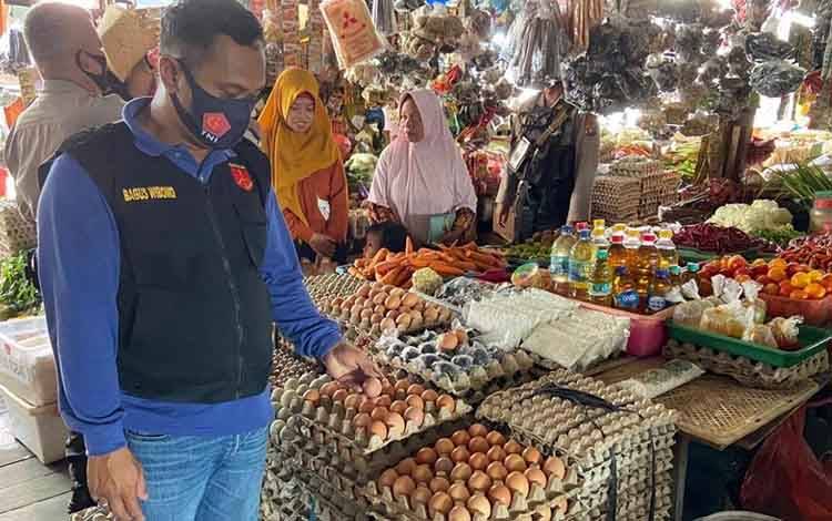 Polres Seruyan Lakukan Pemantauan Harga Pangan
