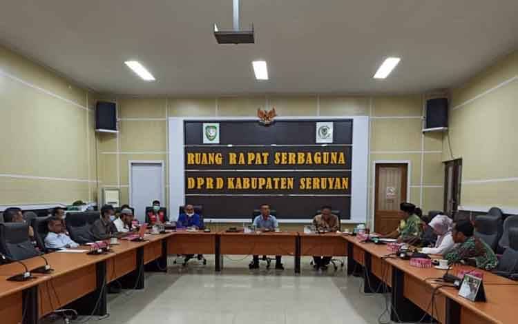 DPRD Seruyan Terima Kunjungan DPRD Kobar Diskusi Soal ini